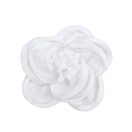 Dahlia Collar Flower - White