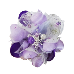 Gardenia Collar Flower - Purple