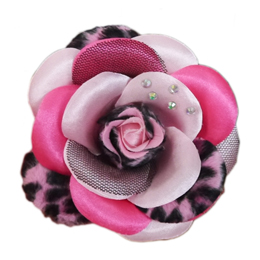 Scarlett Collar Flower - Pink
