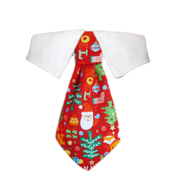 Navidad Shirt Collar