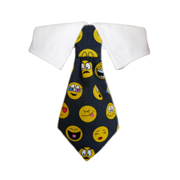 Smiley Shirt Collar