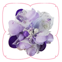 Gardenia Collar Flower - Purple