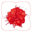 Mariah Collar Flower - Red