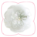 Peony Collar Flower - Siiver