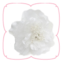 Victoria Collar Flower - White