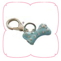 Enamel Bone Charm