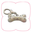 Enamel Bone Charm