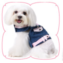 Girls Denim Harness Top