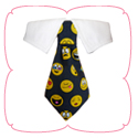 Smiley Shirt Collar