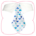 Blue Heart Shirt Collar
